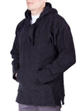 Knockout Mens Poncho - Black