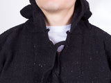 Knockout Mens Poncho - Black