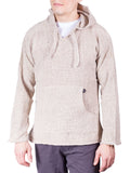 Knockout Mens Poncho - White