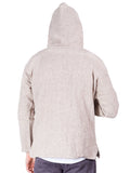 Knockout Mens Poncho - White