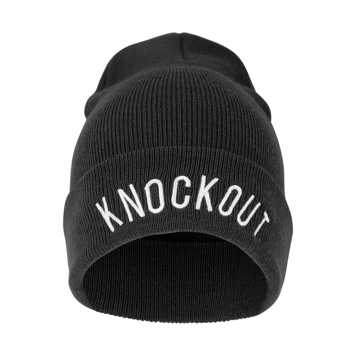 Beanie Knockout Black - – KnockoutApparel Grey