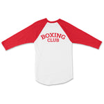 KO Boxing Club Graphic Baseball Tee - Red