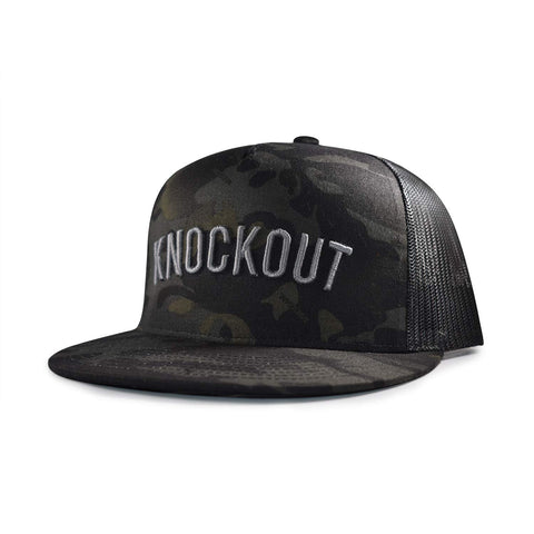 Knockout Jungle Trucker Hat - Camouflage