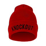 Knockout Beanie - Red