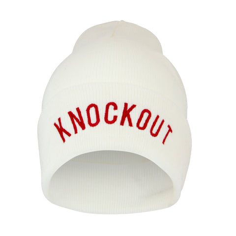 Knockout Beanie - White