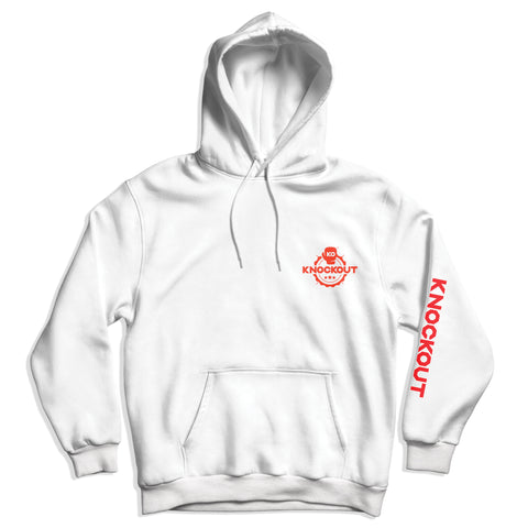 Knockout Hoodie - White
